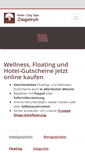 Mobile Screenshot of gutscheine.hotel-ziegelruh.de